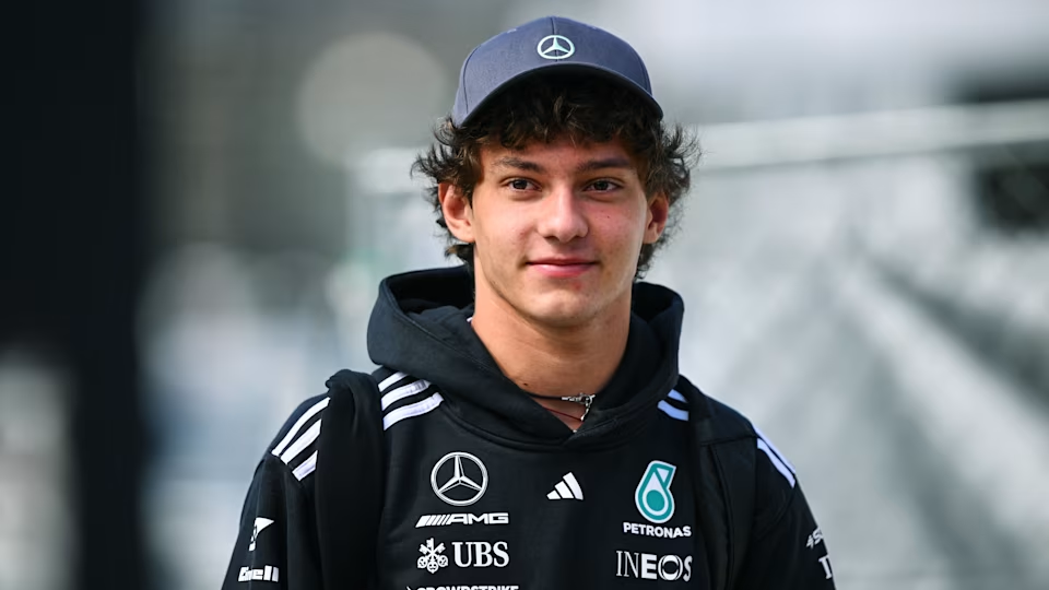 Rookie Kimi Antonelli